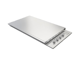 Tapa baja de barbacoa Fulgor 100 inox