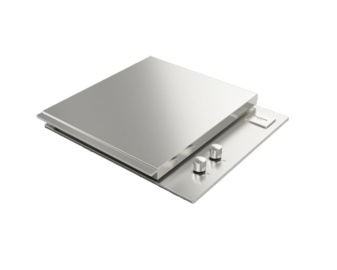 Tapa baja de barbacoa Fulgor 60 inox