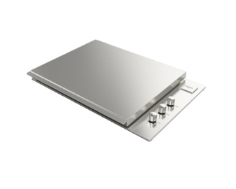 Tapa baja de barbacoa Fulgor 80 inox