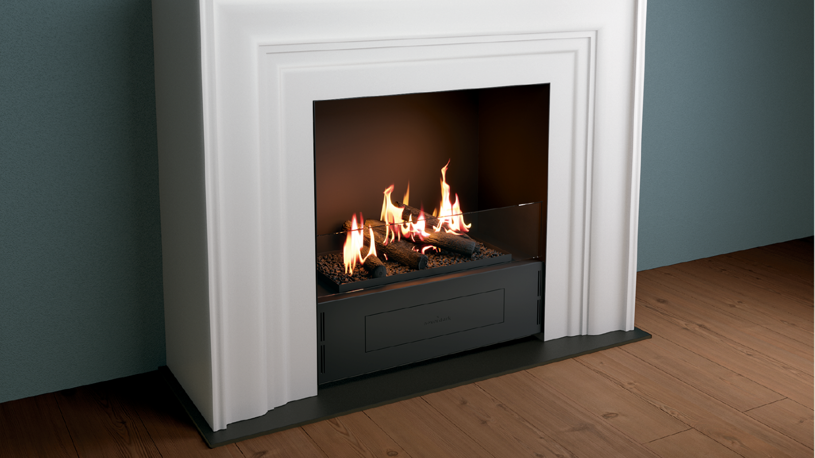 Chimenea electrónica de bioetanol CHALET I 650 IN