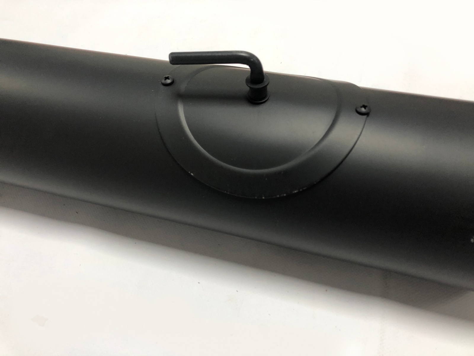 Tubo inversor H-H con llave y registro Ø130 antracita