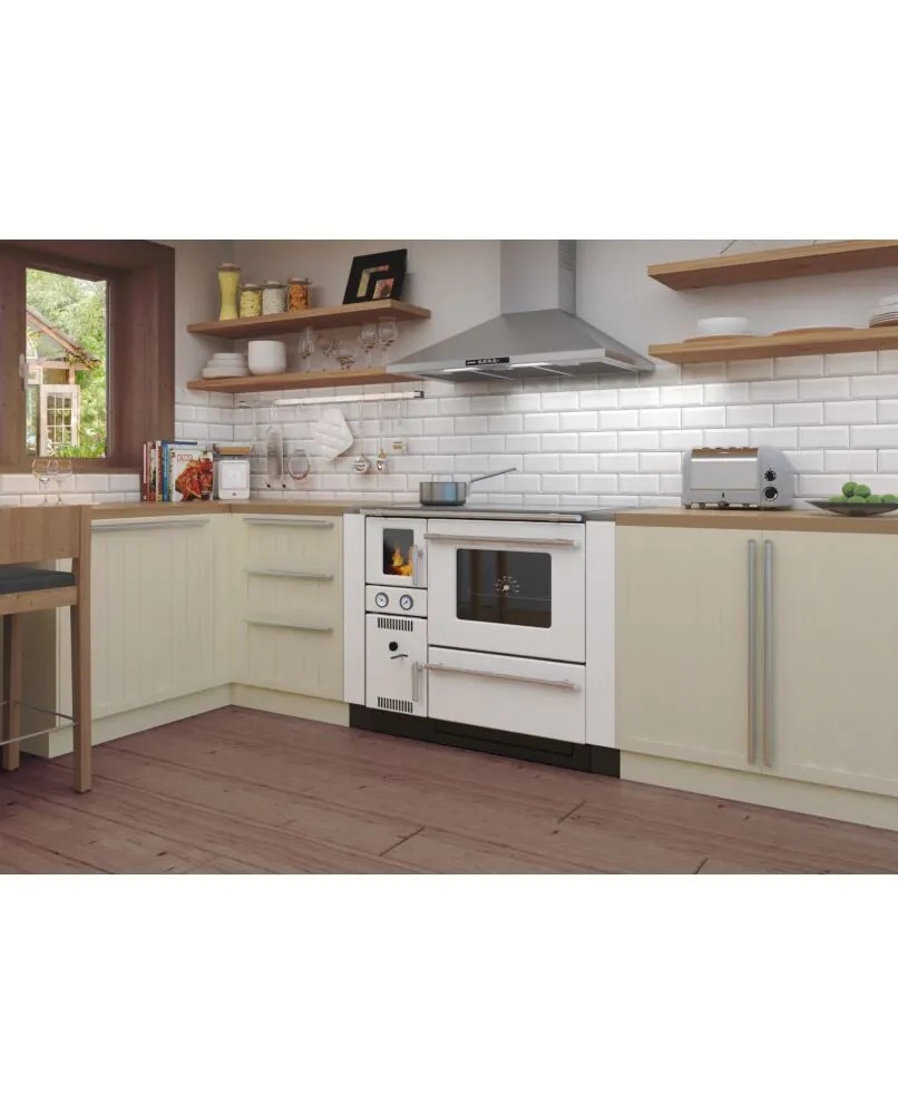 Cocina calefactora de leña K 148F 7