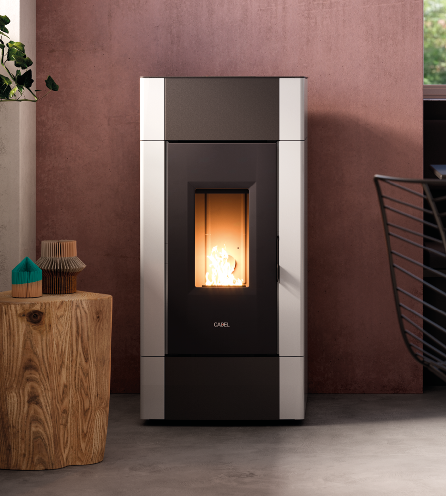 Estufa de pellet CRISTAL 8kW 3