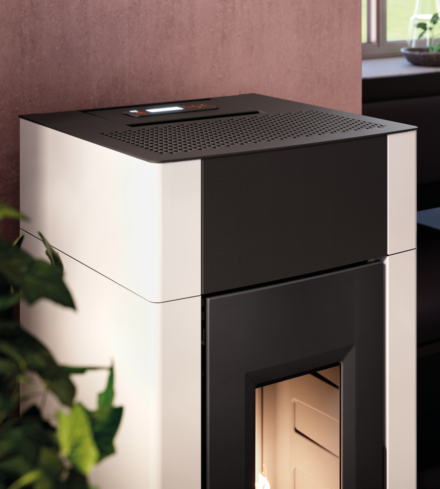 Estufa de pellet CRISTAL 8kW 1