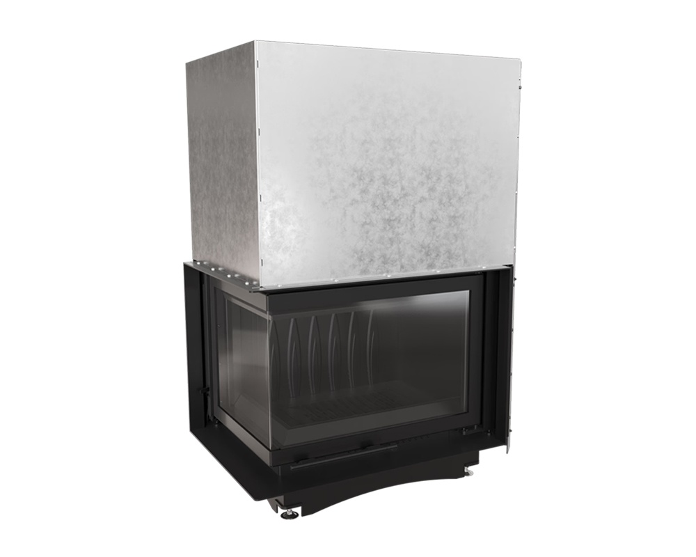 Chimenea de leña ZUZIA 15kW (esquinero)